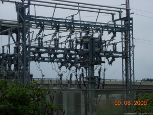 Consumers Energy substation at Colony Farm Orchard. Photo by Richard Brewer